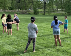 Class in the Grass